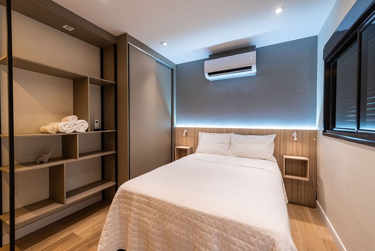 Studio de Alto Padrão com Academia - SB414