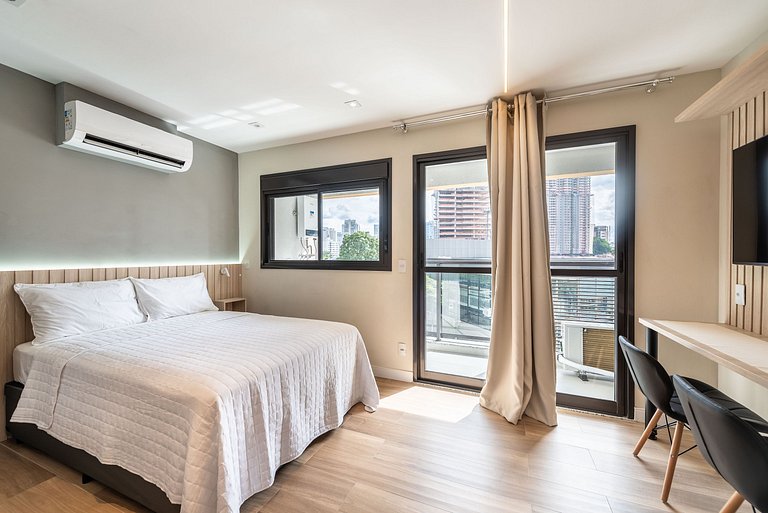 Studio de Alto Padrão com Academia - SB414