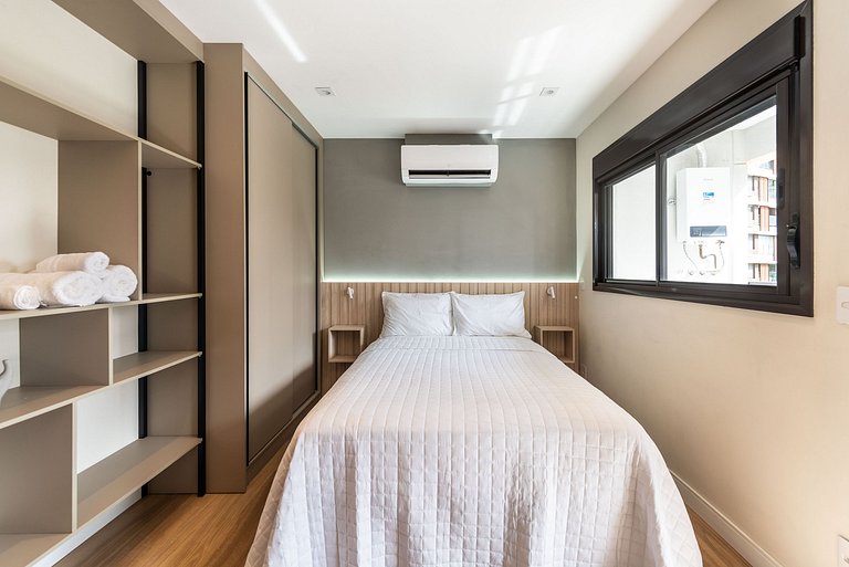 Studio de Alto Padrão com Academia - SB414