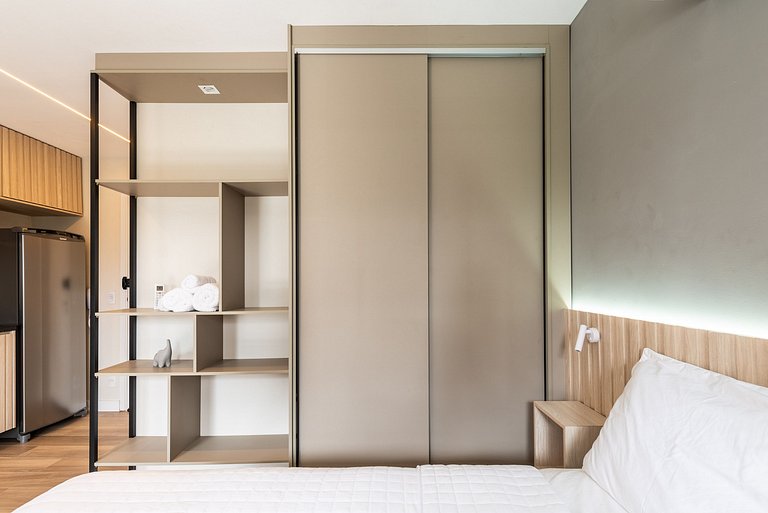 Studio de Alto Padrão com Academia - SB414