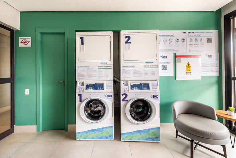 Studio de Alto Padrão com Academia - SB414