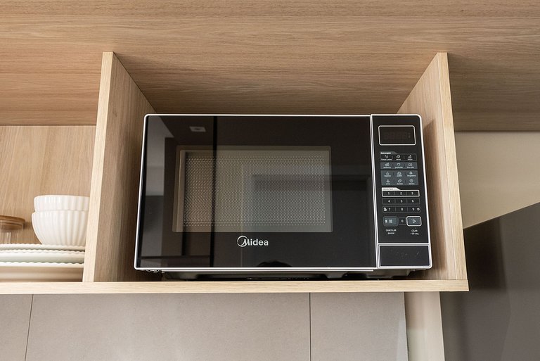 Studio c/ vista e academia no Brooklin - SB1406