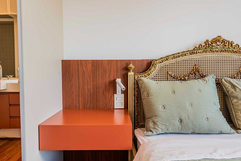 Studio em Pinheiros c/ piscina e coworking - PG508