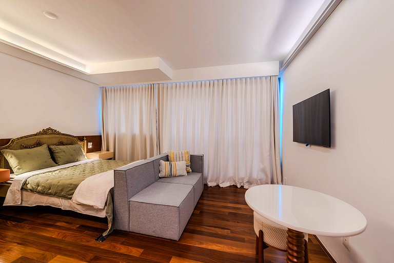 Studio em Pinheiros c/ Vista Espetacular - PG508