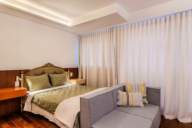 Studio em Pinheiros c/ Vista Espetacular - PG508