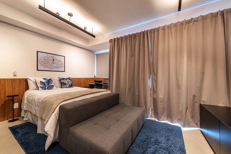 Studio Alto Padrão c Vista Inrível Pinheiros PG708