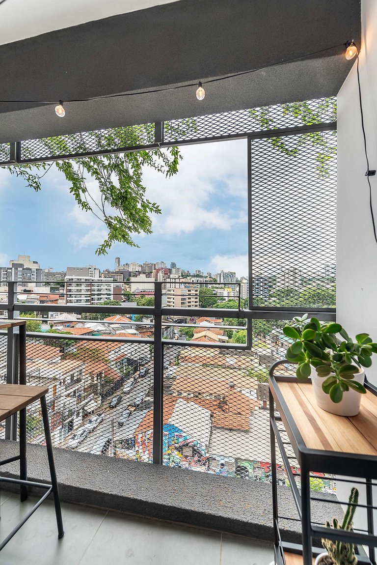 Studio Alto Padrão c Vista Inrível Pinheiros PG708