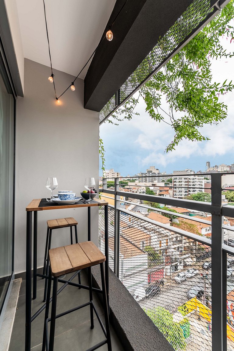 Studio Alto Padrão c Vista Inrível Pinheiros PG708