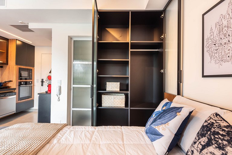 Studio Alto Padrão c Vista Inrível Pinheiros PG708