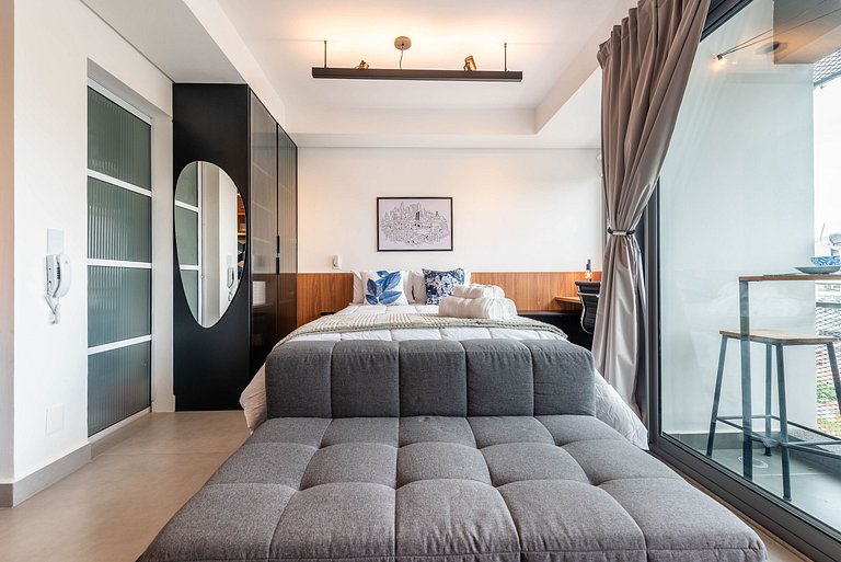 Studio Alto Padrão c Vista Inrível Pinheiros PG708