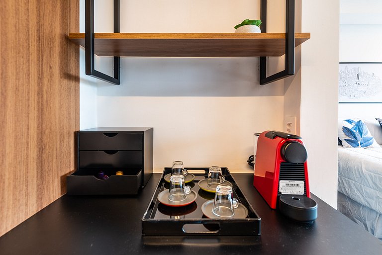 Studio Alto Padrão c Vista Inrível Pinheiros PG708