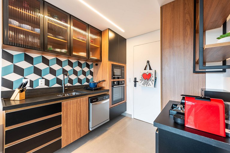 Studio Alto Padrão c Vista Inrível Pinheiros PG708