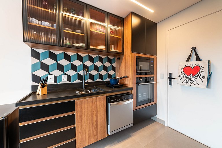 Studio Alto Padrão c Vista Inrível Pinheiros PG708