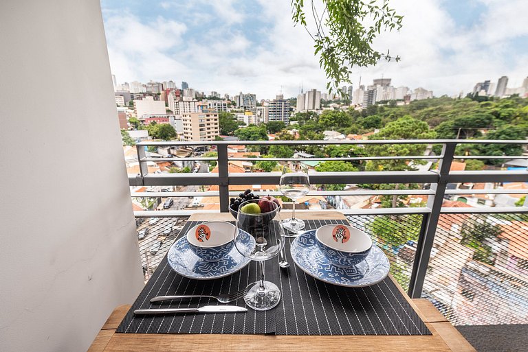 Studio Alto Padrão c Vista Inrível Pinheiros PG708