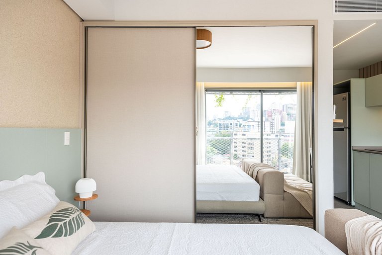 Studio Boho Alto Padrão | Piscina e Acad. - PG709