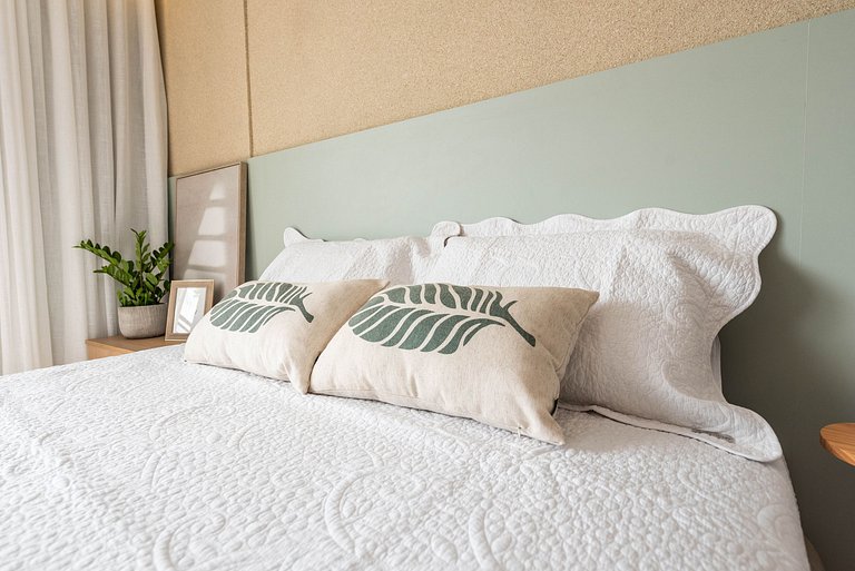 Studio Boho Alto Padrão | Piscina e Acad. - PG709