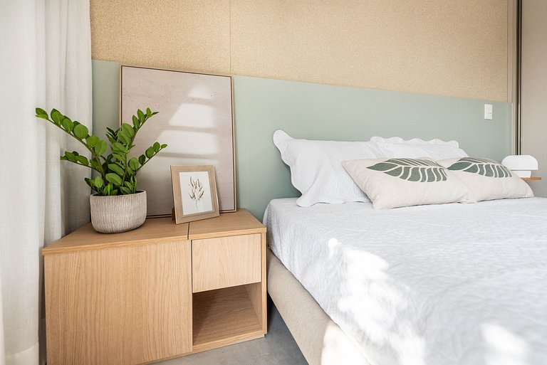 Studio Boho Alto Padrão | Piscina e Acad. - PG709