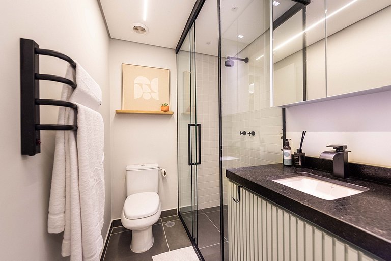 Studio Boho Alto Padrão | Piscina e Acad. - PG709