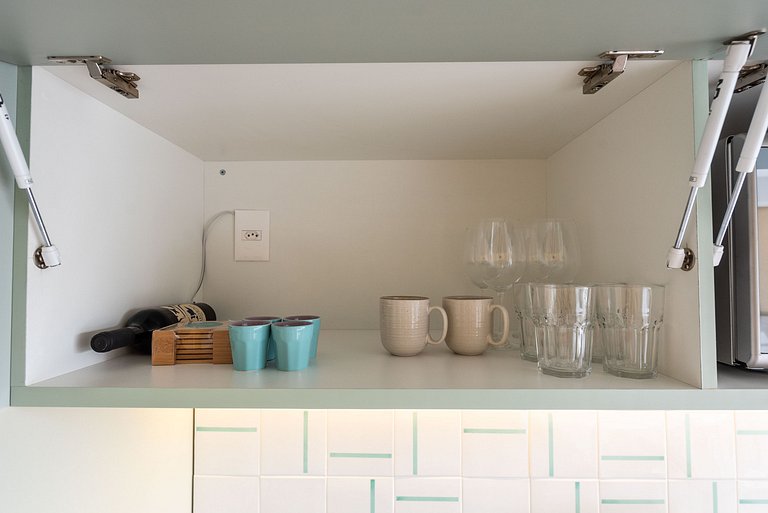 Studio Boho Alto Padrão | Piscina e Acad. - PG709