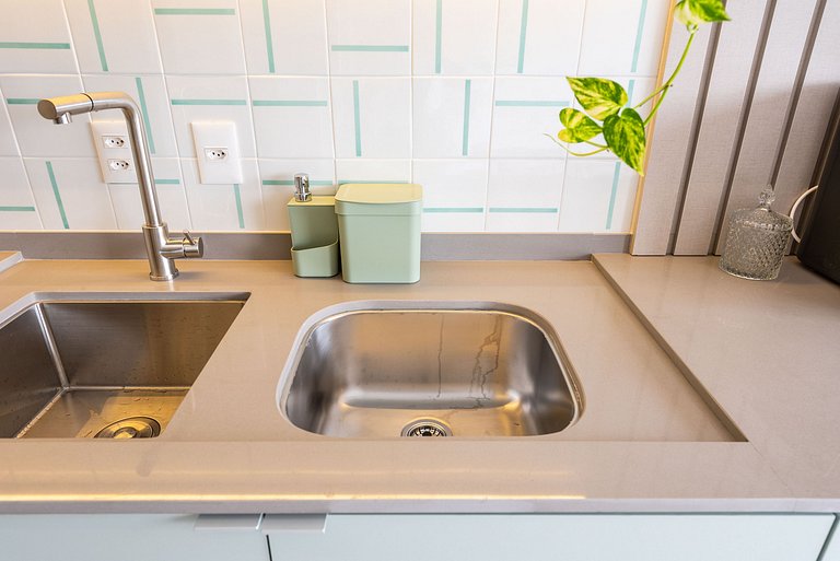 Studio Boho Alto Padrão | Piscina e Acad. - PG709