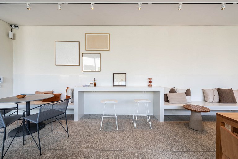 Studio Boho Alto Padrão | Piscina e Acad. - PG709