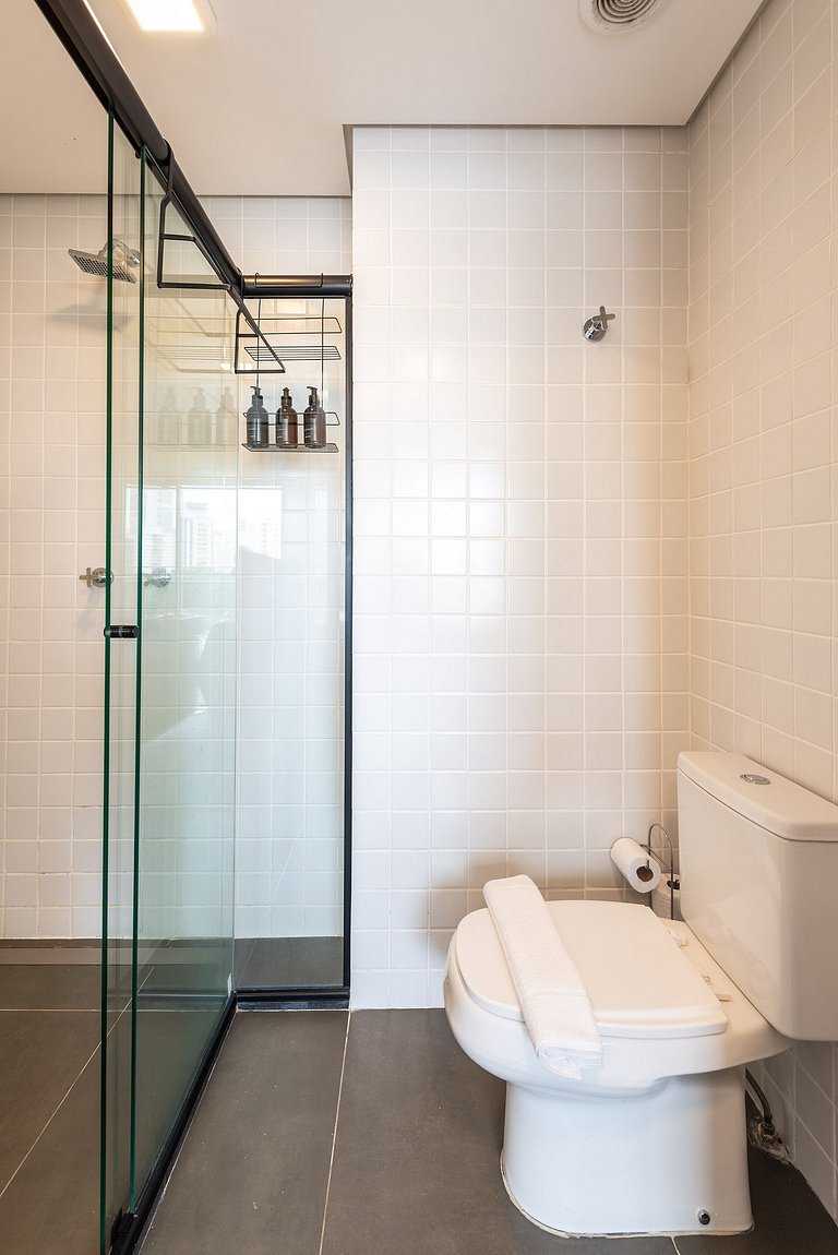 Studio com Vista Incrível em Pinheiros - PG714