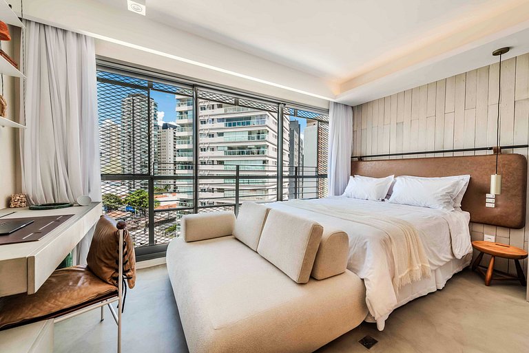 Apto Design c/ Piscina no Rooftop - PG716