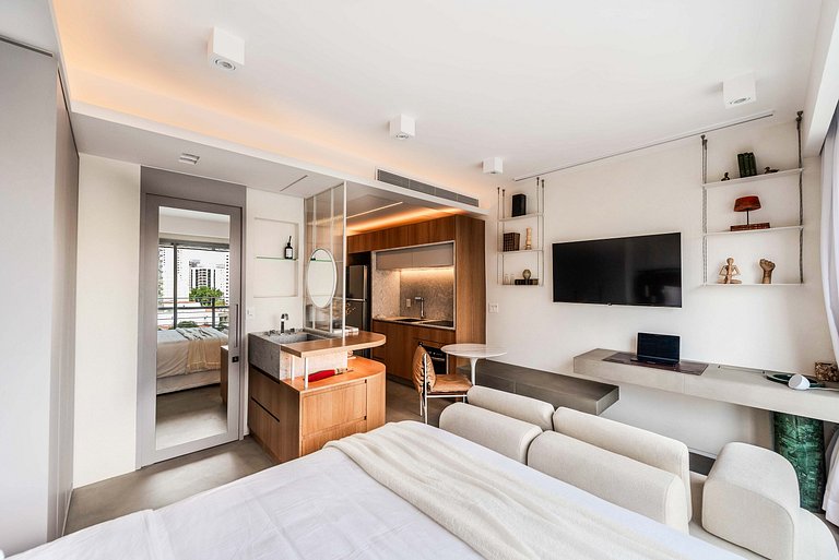 Apto Alto Padrão c/ Piscina no Rooftop - PG716