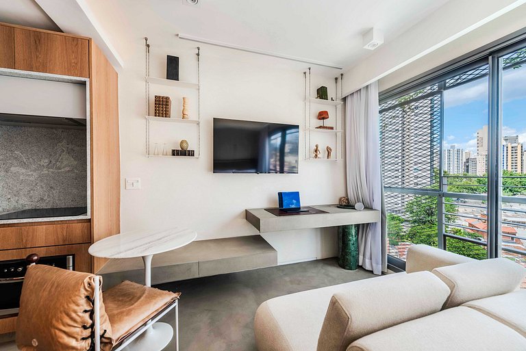 Apto Alto Padrão c/ Piscina no Rooftop - PG716