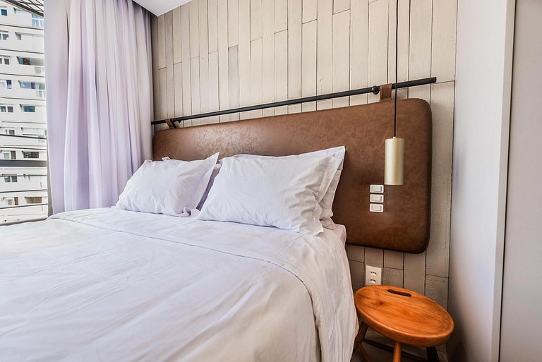 Apto Design c/ Piscina no Rooftop - PG716