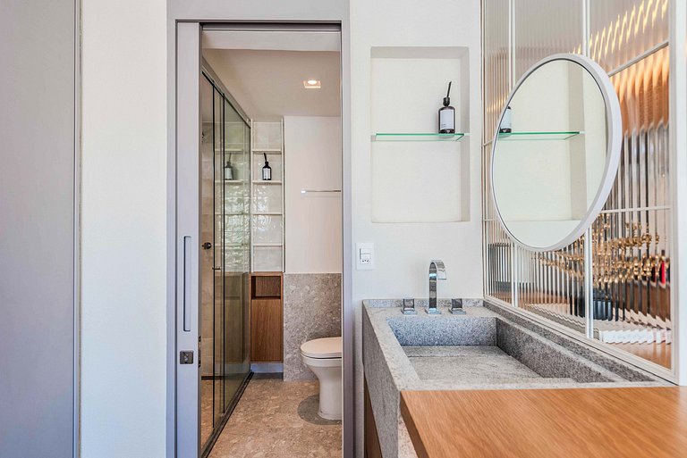 Apto Design c/ Piscina no Rooftop - PG716