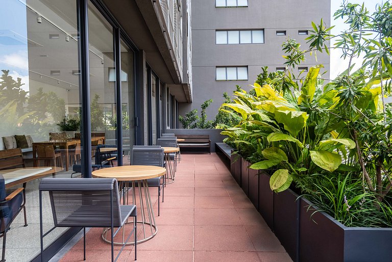 Studio Exclusivo com Piscina em Pinheiros - PG413