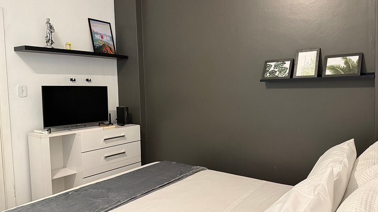 Apartamento a 2 Quadras da Praia e Metrô - RP250