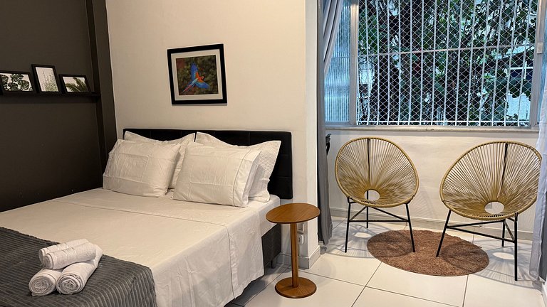 Apartamento a 2 Quadras da Praia e Metrô - RP250