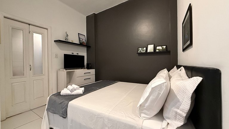 Apartamento a 2 Quadras da Praia e Metrô - RP250