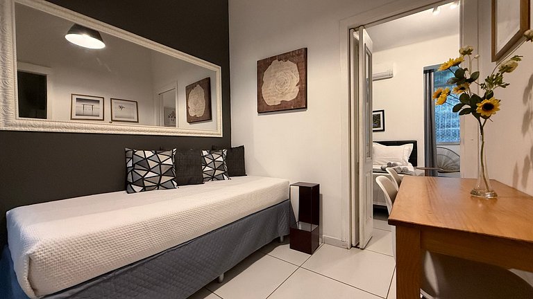 Apartamento a 2 Quadras da Praia e Metrô - RP250