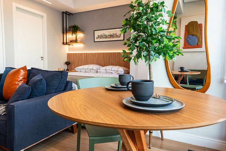 Studio Exclusivo com Piscina em Pinheiros - PG413