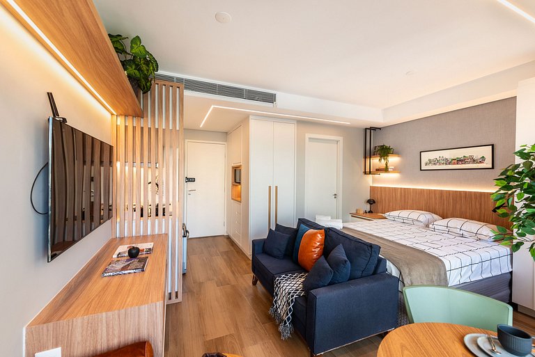 Studio Exclusivo com Piscina em Pinheiros - PG413