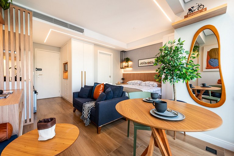 Studio Exclusivo com Piscina em Pinheiros - PG413