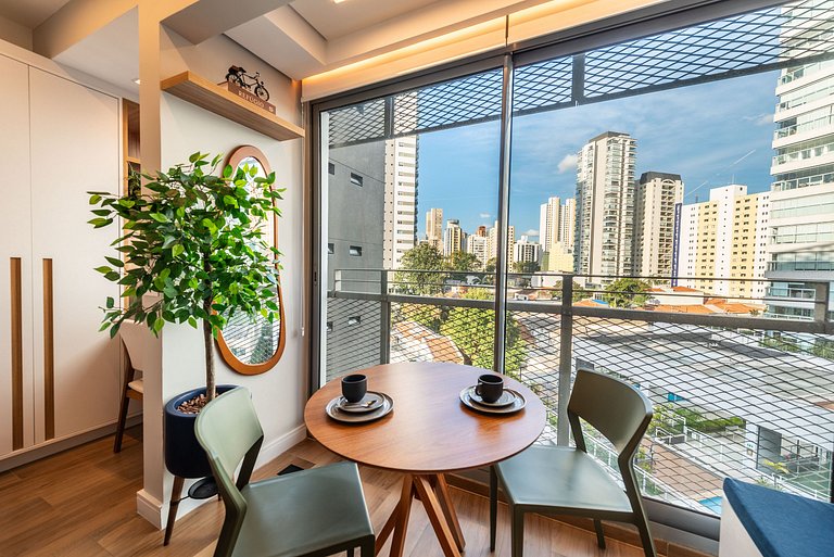 Studio Exclusivo com Piscina em Pinheiros - PG413