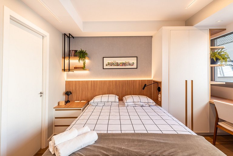 Studio Exclusivo com Piscina em Pinheiros - PG413