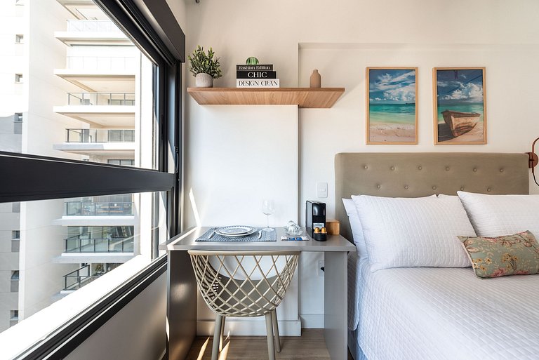 Studio Charmoso no Metrô Praça da Árvore - FL907