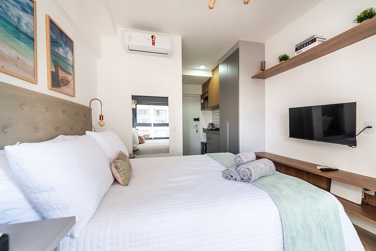 Studio Charmoso no Metrô Praça da Árvore - FL907