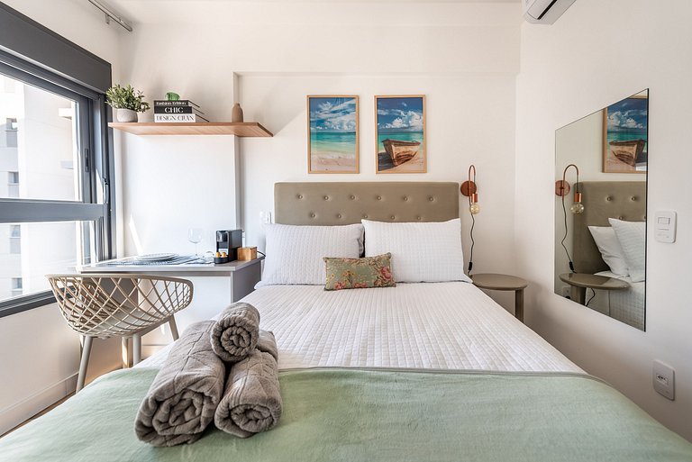 Studio Charmoso no Metrô Praça da Árvore - FL907