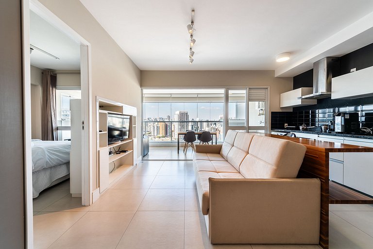 Loft Sofisticado com Vista Panorâmica - DNA 248
