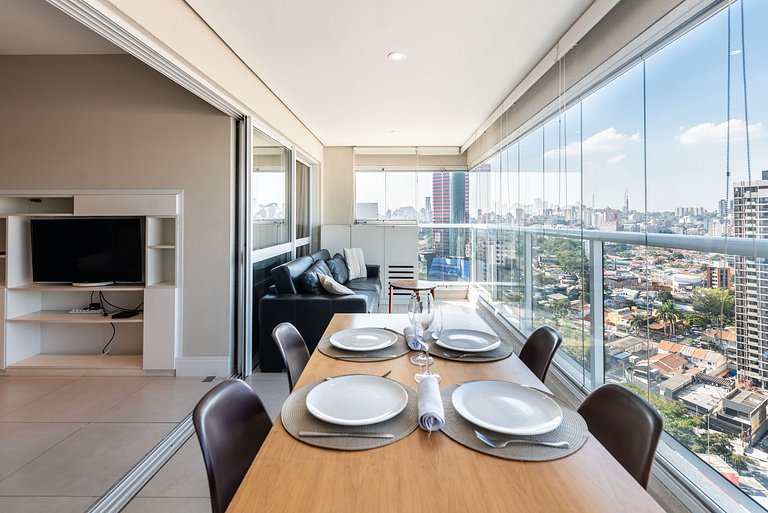 Loft Sofisticado com Vista Panorâmica - DNA 248