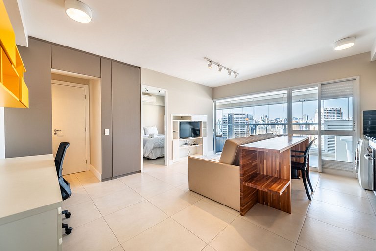 Loft Sofisticado com Vista Panorâmica - DNA 248