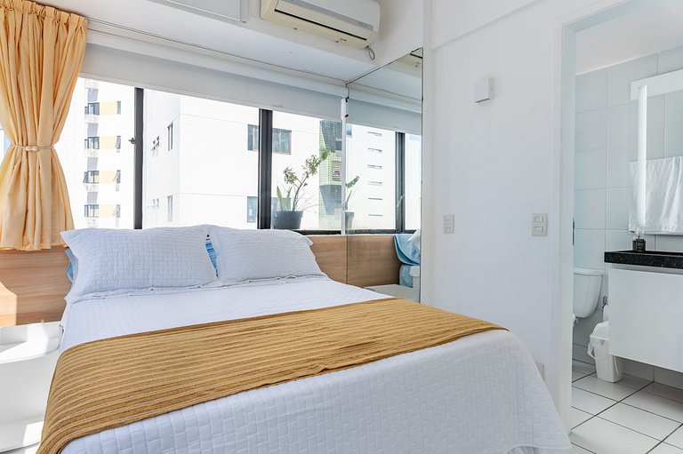 Apartamento com vista incrível e piscina - GS501