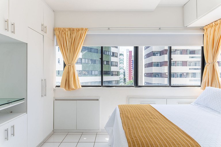 Apartamento com vista incrível e piscina - GS501