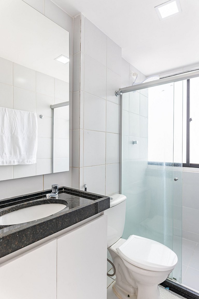 Apartamento com vista incrível e piscina - GS501